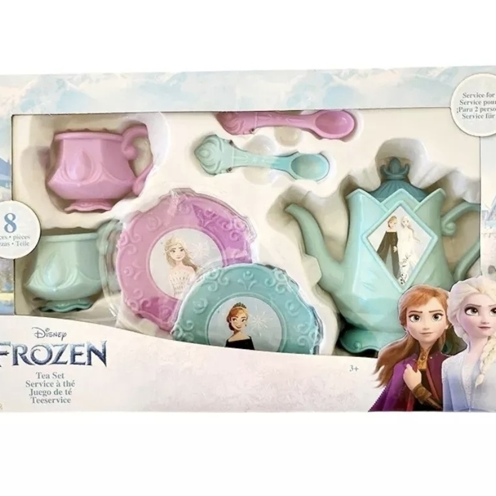 Disney's Frozen Tea Set 8pcs, Tea Set, Tea Pot, Play Set